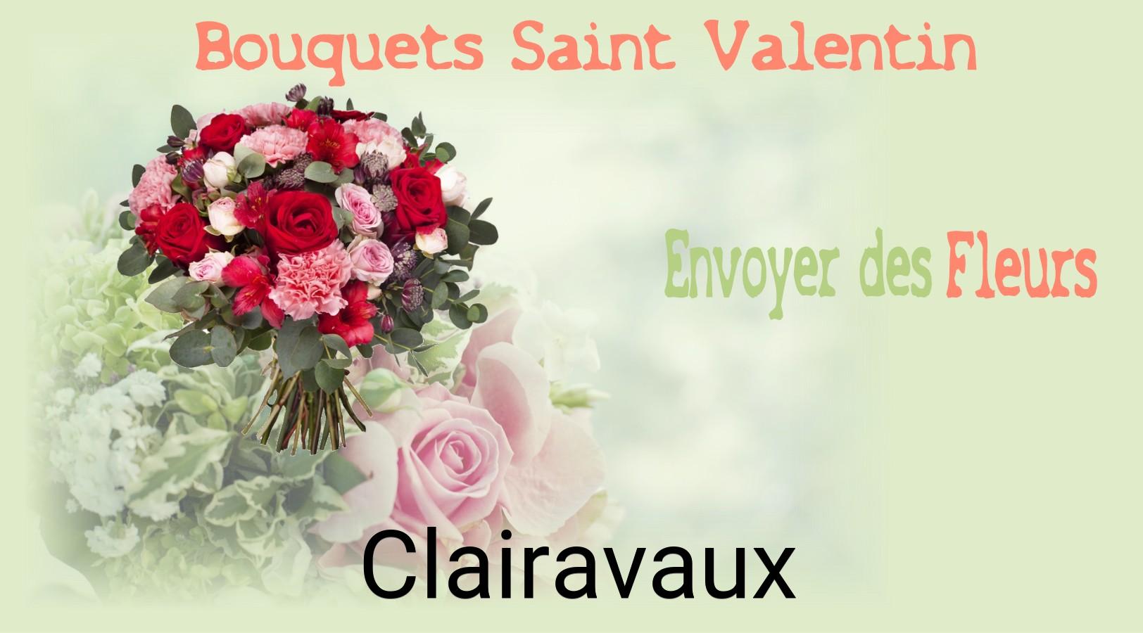 Roses de Saint-Valentin livrées à Clairavaux